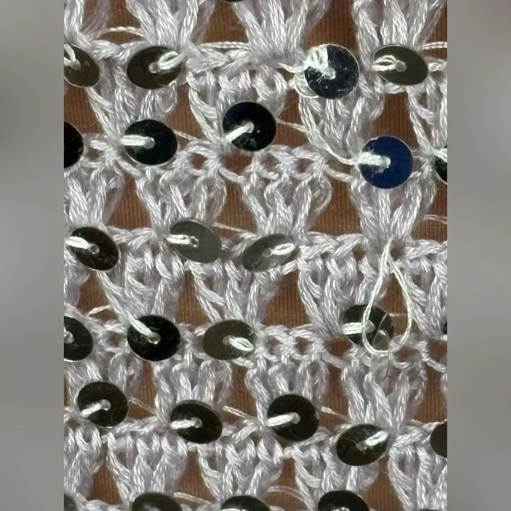 Flook The Label‎ x Free People Silver Mini Dress Size Medium NWT